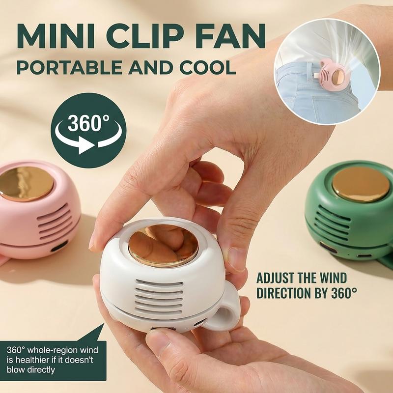 Wynd™ Clip-on Mini Bladeless Fan